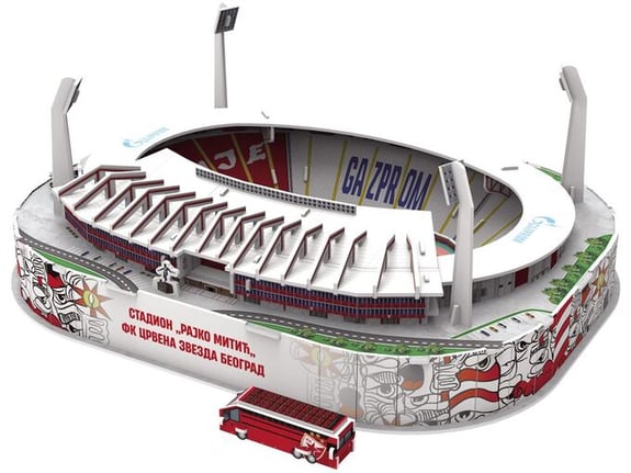 Shopito 3d puzle Fudbalski stadion Rajko Mitić