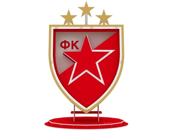 Shopito 3d puzle Grb FK Crvena Zvezda