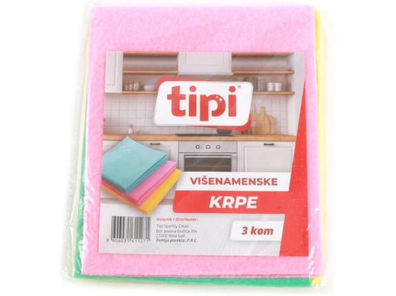 Tipi Višenamenska krpa Ekonomik 3/1