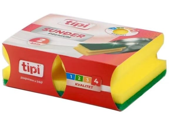 Tipi Sunđer sa abrazivom 2/1