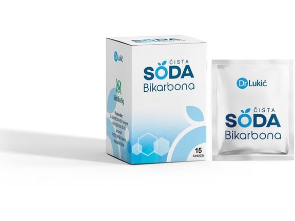 Dr Lukić Soda Bikarbona 45g 15 kesica