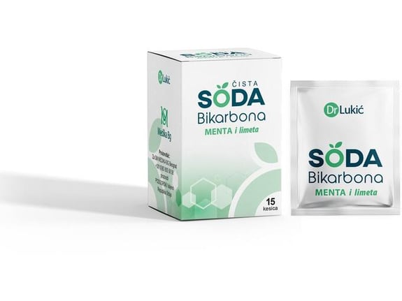 Dr Lukić Soda Bikarboba Menta 45g 15 kesica
