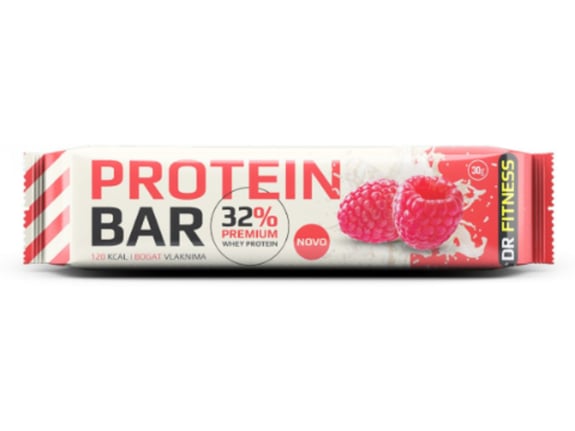 Dr Fitness Protein bar malina 30gr