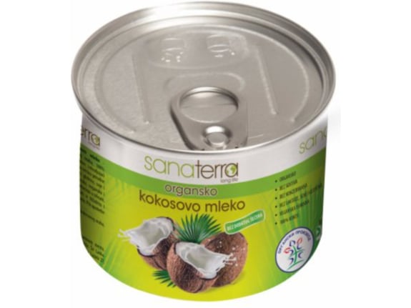 Sanaterra Kokosovo mleko organic 200ml