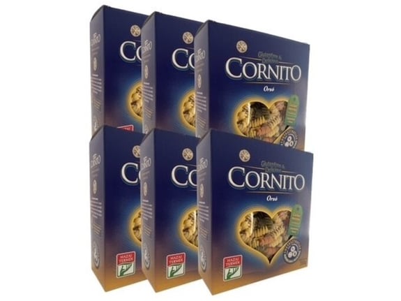 Cornito Testenina trobojne spirale bez glutena 200g - 6 komada