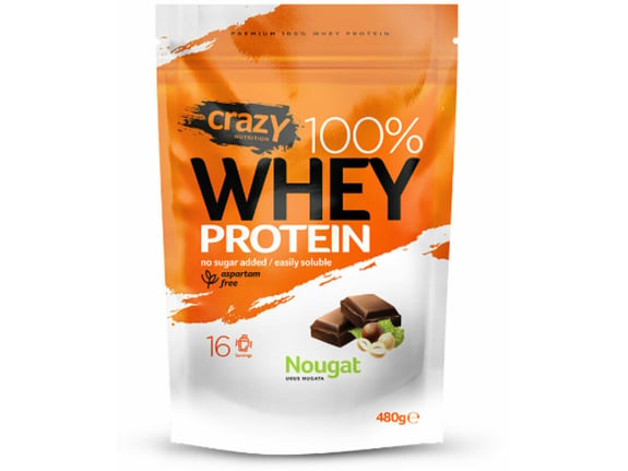 Crazy Whey protein nugat 480gr