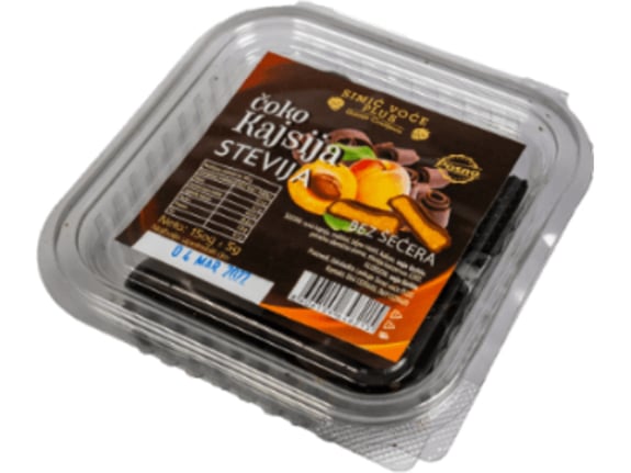 Simić Čokoladirana kajsija stevia 150gr