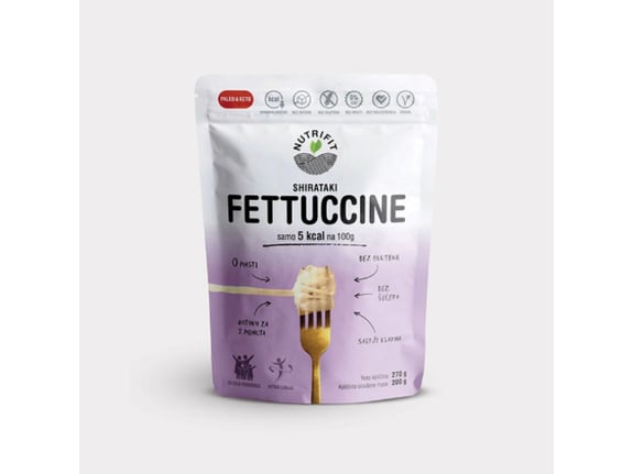 Nutrifit Testenina bez kalorija fettuccini 250gr