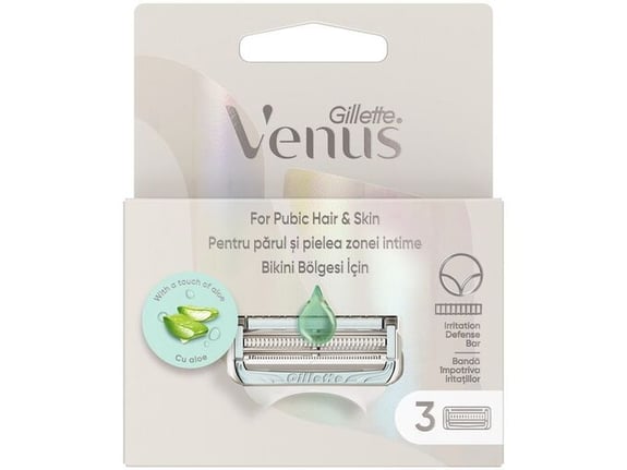 Gillette Venus 3 dopune za brijač za stidne dlačice i kožu