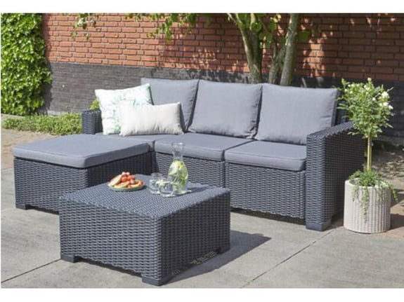 Keter Baštenskia garnitura California 3 seater modular