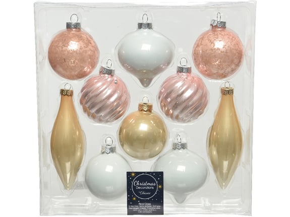 Stakleni novogodišnji nakit