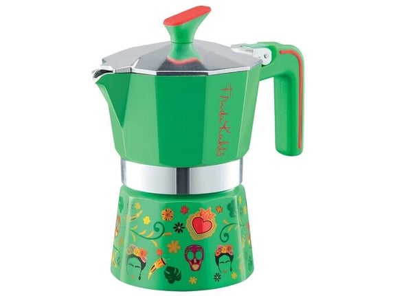 Pedrini Moka pot Frida Kahlo 3 šoljice