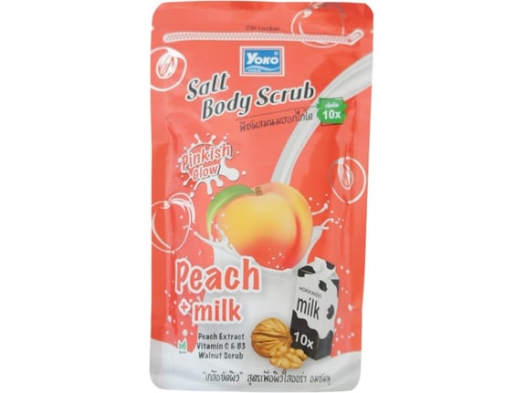 Yoko Piling so za telo Breskva+mleko 350g