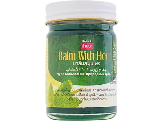 Banna Tajlandski biljni zeleni melem hlađenje 50g