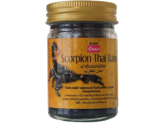 Banna Tajlandski melem Škorpija zagrevajući 50g