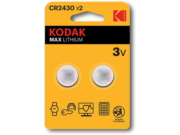 Kodak MAX lithium baterija KCR2430-2