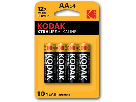 Kodak Alkalne baterije Xtralife AA/4kom