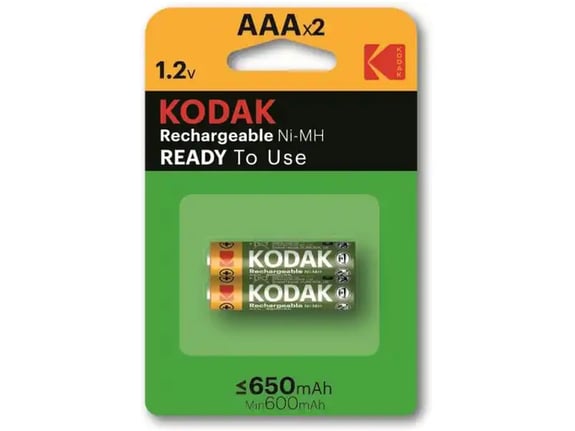 Kodak Punjive baterije Ni-MH AAA 650mAh 2kom