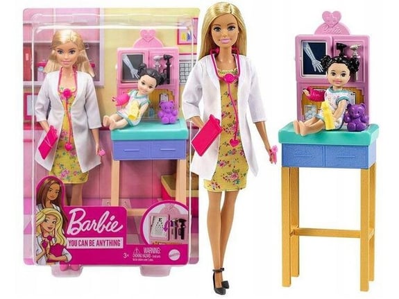 Barbie Pedijatar set