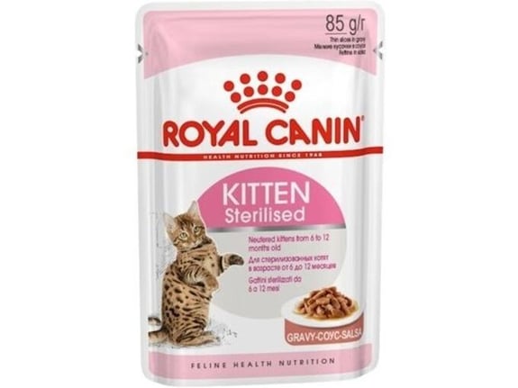 Royal Canin Hrana za mačiće Kitten Gravy Steilised 85g