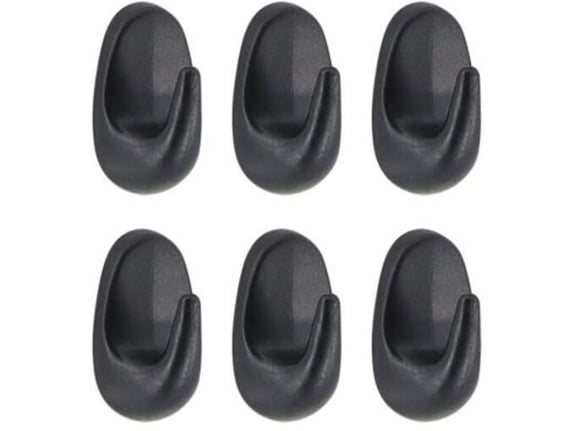 Tendance Set 6 plastičnih kukica 3M 2,7x1,8x2,5cm