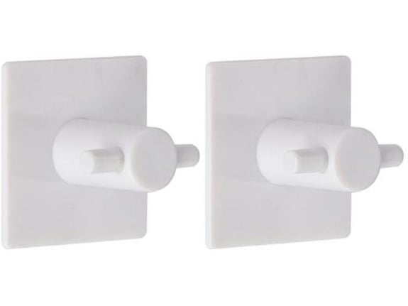 Tendance Set 2 četvrtaste kukice 3M plastične 4,5x3x4,5cm