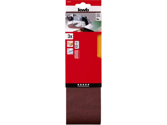 Kwb Trakasti brusni papir 75x533 GR120 3/1