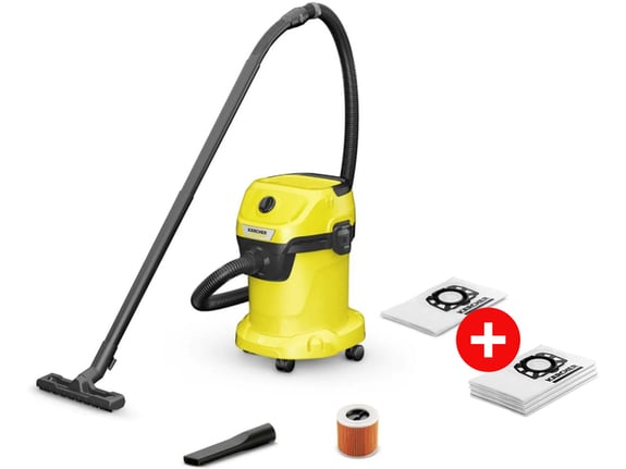Karcher Usisivač za suvo i mokro usisavanje WD 3 V-17/4/20 1.628-130.0 +
Karcher Filcana kesa za WD 2 I 3 APA01742