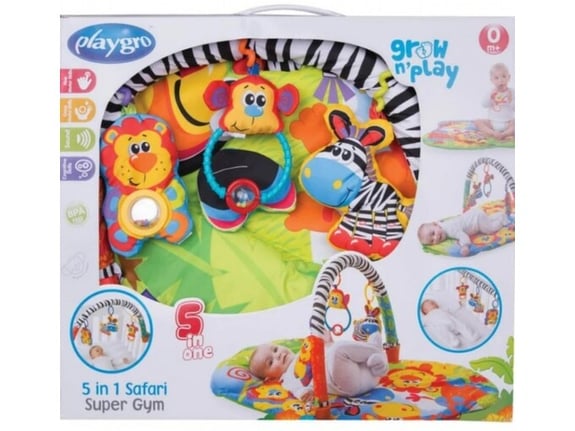 Playgro Gimnastika 5 in 1 Safari