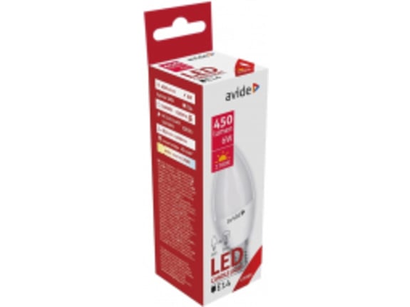 Avide Led SMD sijalica E14 450lm C35 2K 6W