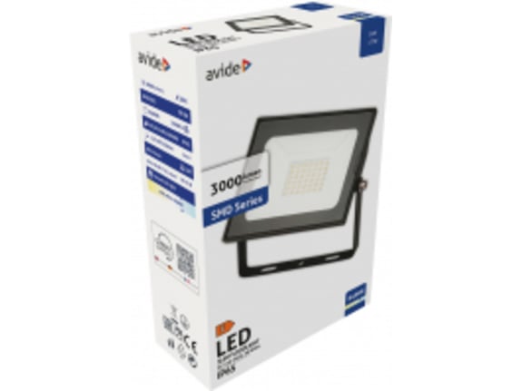 Avide Reflektor Slim LED SMD 2270lm 6K IP65 30W