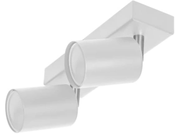 Adviti Plafonska zidna spot svetiljka Doa 2XGU10 IP20