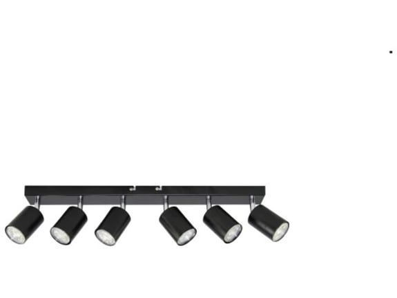 Adviti Plafonska zidna spot svetiljka Doa 6XGU10 IP20