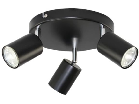 Adviti Plafonska zidna spot svetiljka Rino 3XGU10 IP20