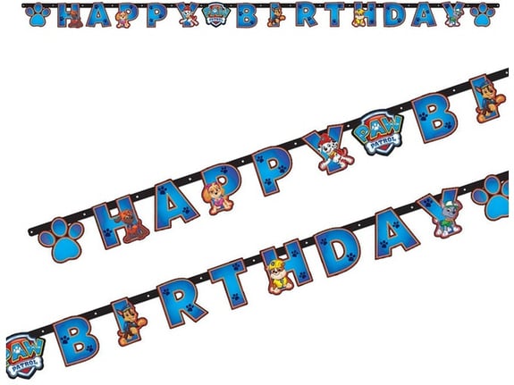 Amscan Baner Paw Patrol 179.8x13.7cm