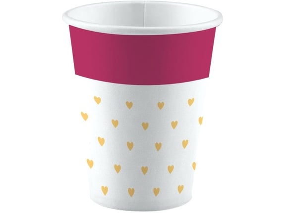 Amscan Čaše Everyday Love 1/8