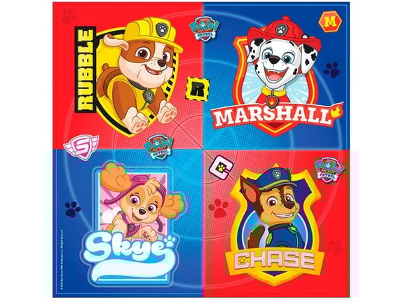 Amscan Salvete Paw Patrol 1/16