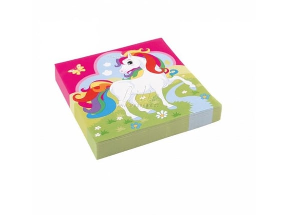 Amscan Salvete Unicorn 1/20