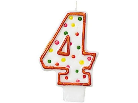 Amscan Svećica Polka 4