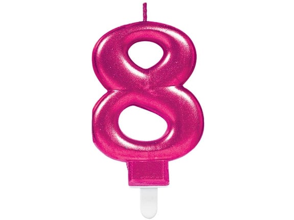 Amscan Svećica Sparkling 8