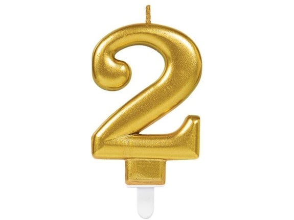 Amscan Svećica Sparkling 2