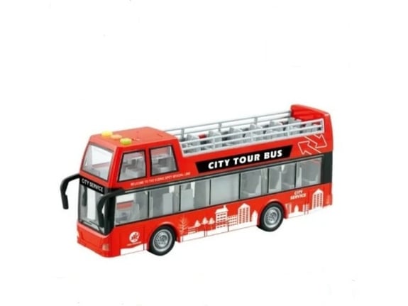 Autobus dabldeker sa zvukom i svetlom