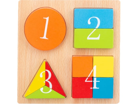BBO Drvena igračka Oblici i brojevi GB-078