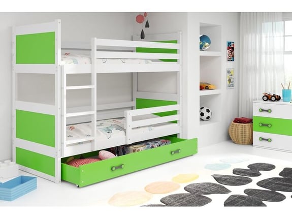 Baloo Krevet na sprat Bonny White 190x80cm