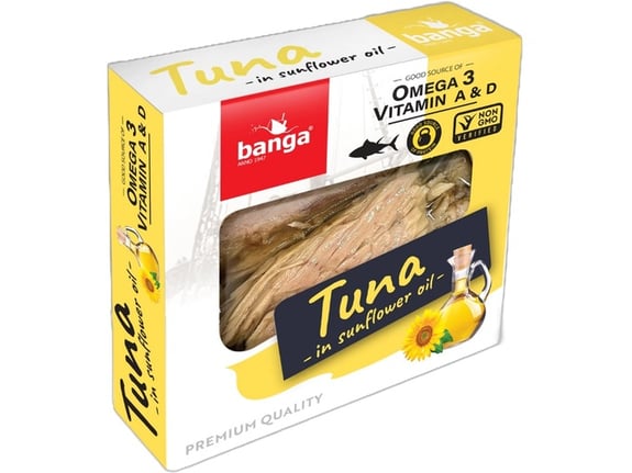 Banga Fileti tune u suncokretovom ulju TP 120g