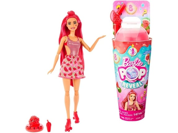 Barbie Pop reveal lubenica punč