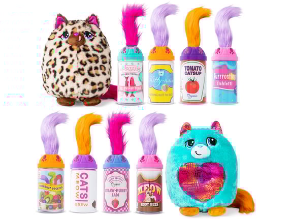 Basic Fun Pufnasta maca Misfittens