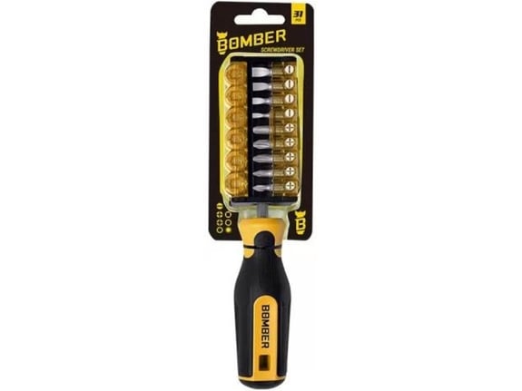 Bomber Set odvijača sa nastavcima 31kom