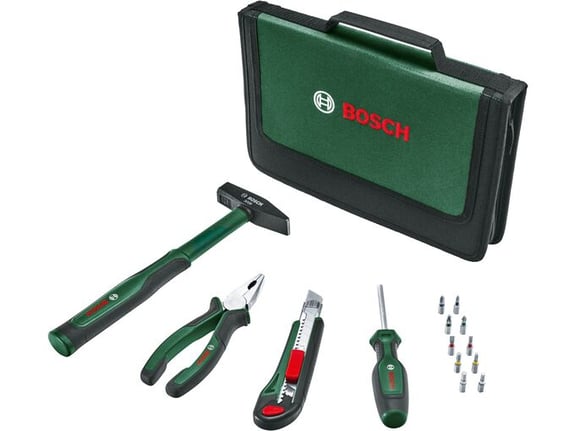 Bosch 14-delni set ručnog alata za početnike 1600A02BY3