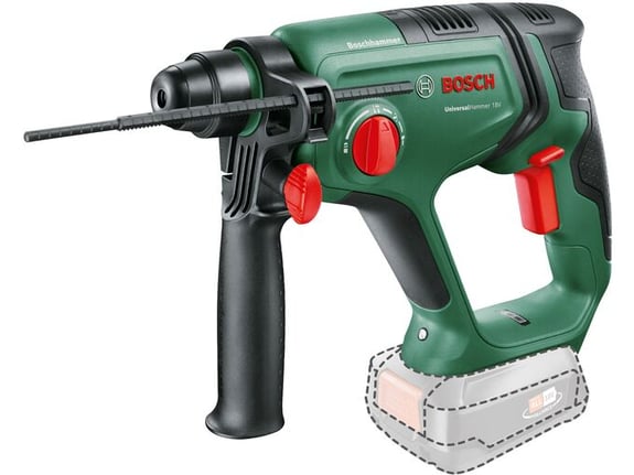 Bosch Akumulatorski elektro-pneumatski čekić za bušenje UniversalHammer 18V 06039D6000